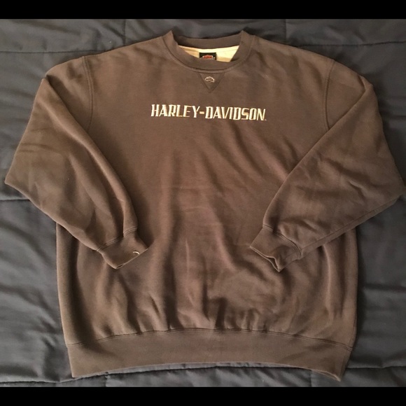 vintage harley davidson crew neck